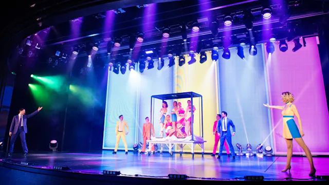 Entertainment aboard P&O Cruises