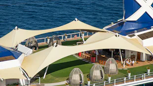 Celebrity Equinox - The Lawn Club and cabanas