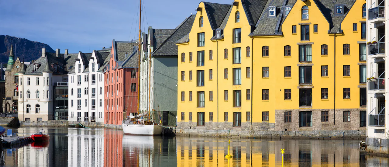 Alesund town
